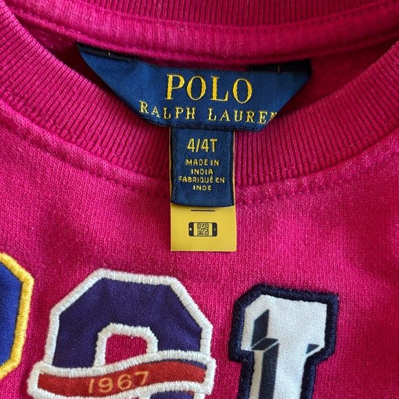 Polo by Ralph Lauren Fuchsia Two Piece Sweatsuit - Picture 2 of 4